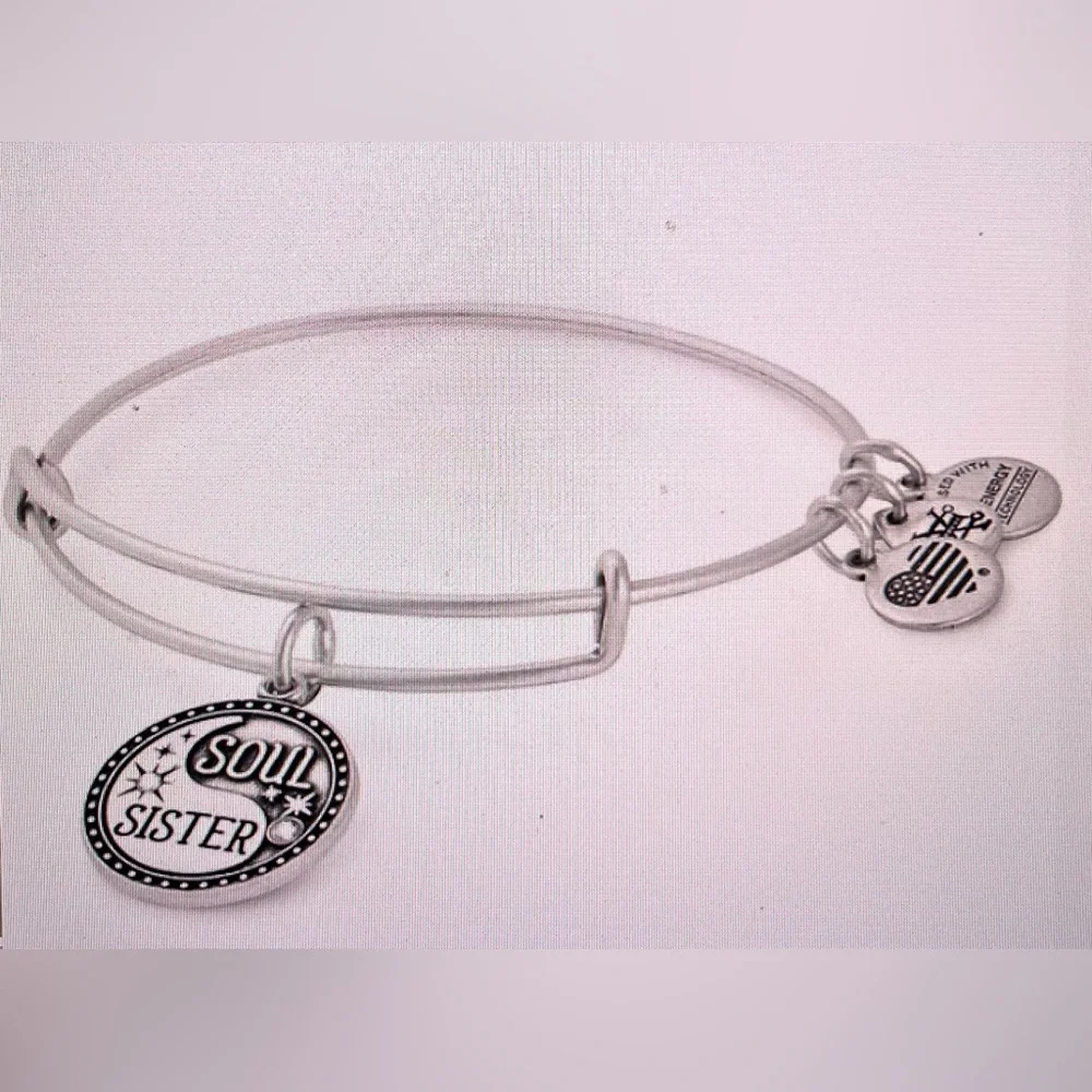ALEX AND ANI “Soul Sister” Bangle Bracelet NWT in Original Box never worn.